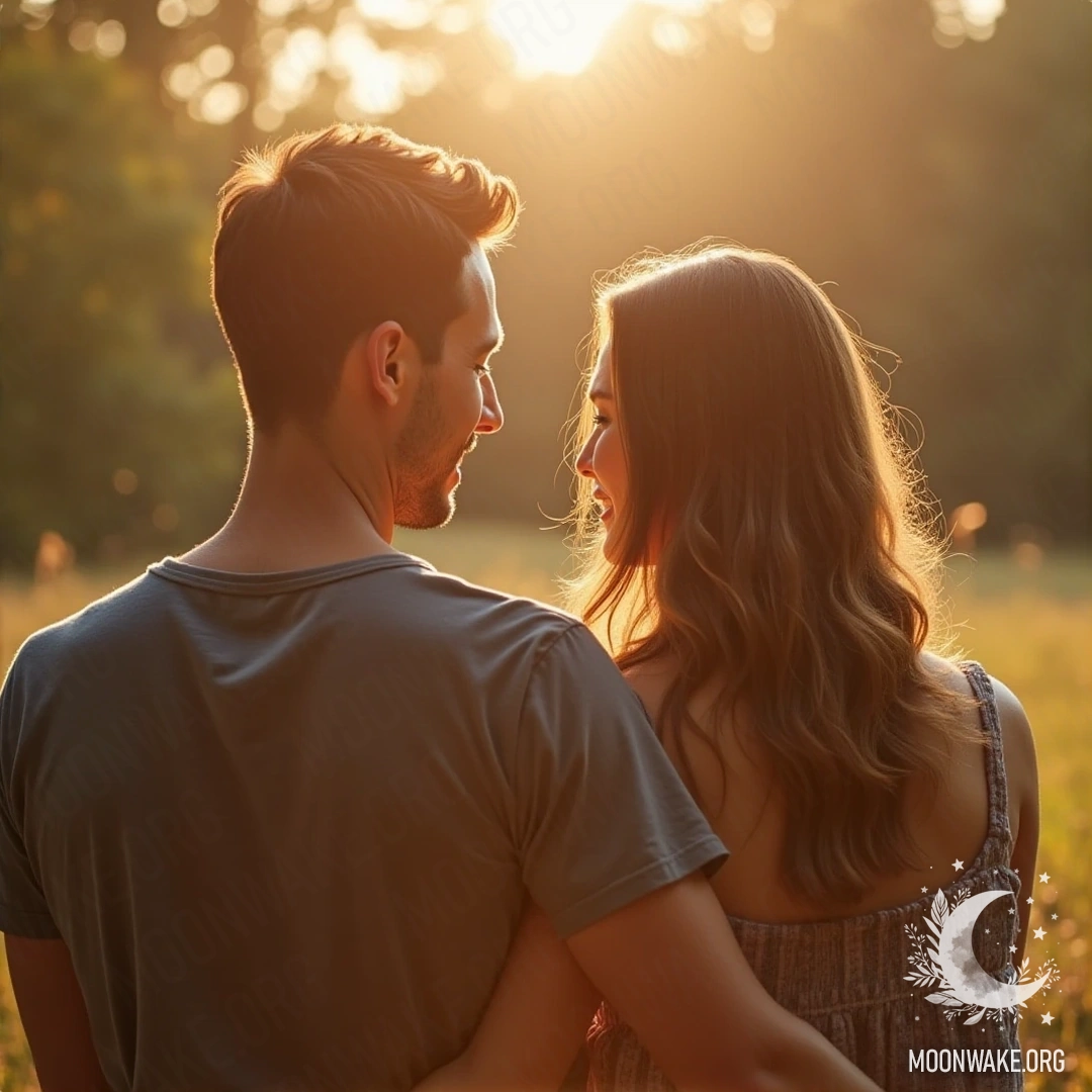 A couple reflecting on compatibility as a process of development in relationships