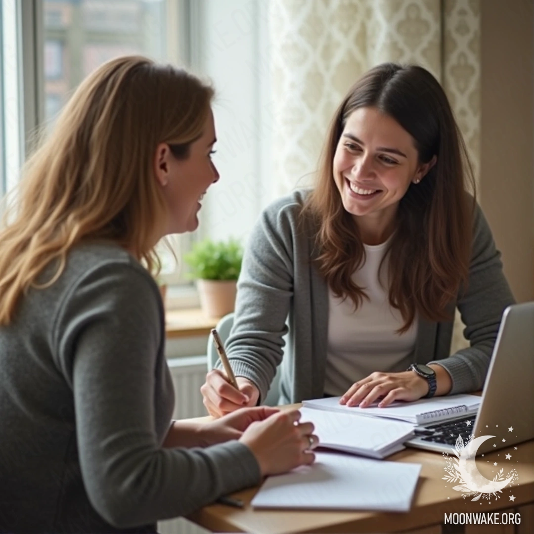 A therapist helping a couple understand their differences and find growth in their relationship